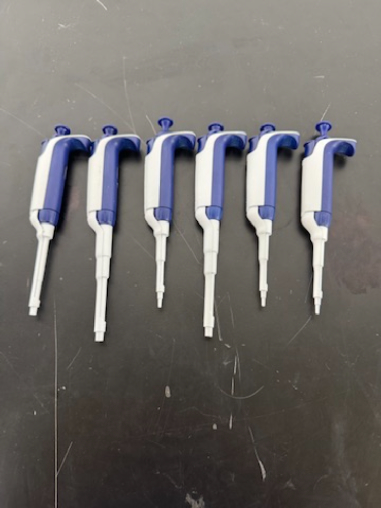 Image of Rainin Pipet-Lite XLS Single Channel Pipettes - Quantity 6